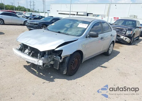 2008 Mitsubishi Lancer De z USA, uszkodzony, nr VIN JA3AU16U18U011651